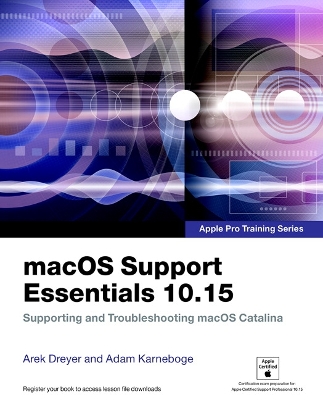 Cover of macOS Support Essentials 10.15 - Apple Pro Training Series