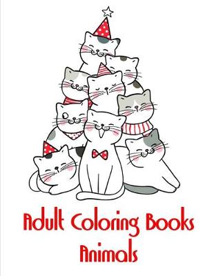 Book cover for Adult Coloring Books Animal