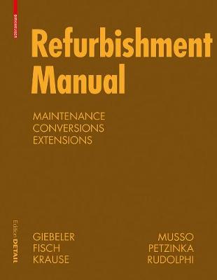 Book cover for Refurbishment Manual