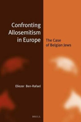 Cover of Confronting Allosemitism in Europe (Paperback)