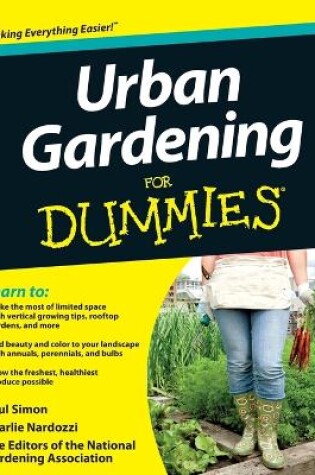 Cover of Urban Gardening For Dummies