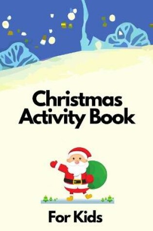 Cover of Christmas activity book