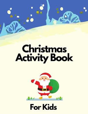 Book cover for Christmas activity book