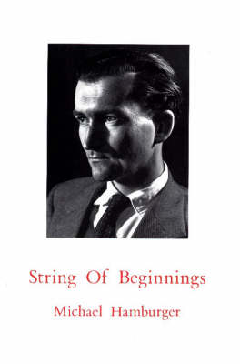 Book cover for String of Beginnings