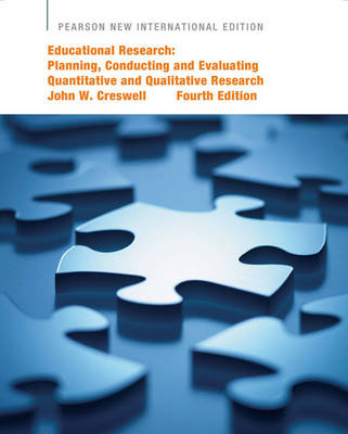 Book cover for Educational Research::Planning,Conducting, and Evaluating Quantitative and Qualitative Research Pearson New International Edition, plus MyEducationLab without eText