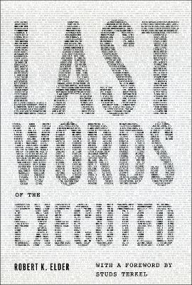 Book cover for Last Words of the Executed