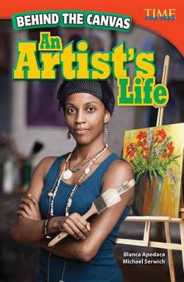 Book cover for Behind the Canvas: an Artist's Life