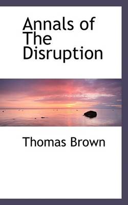 Book cover for Annals of the Disruption, Part 1