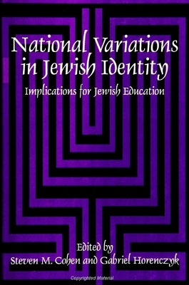 Book cover for National Variations in Jewish Identity