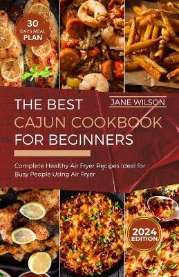 Book cover for The Best Cajun Cookbook for Beginners