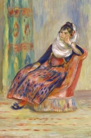 Cover of 150 page lined journal Algerian Woman, 1881 Pierre Auguste Renoir