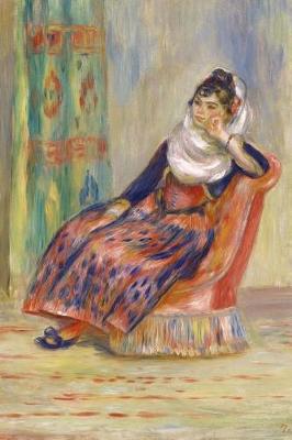 Book cover for 150 page lined journal Algerian Woman, 1881 Pierre Auguste Renoir