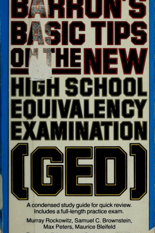 Cover of Basic Tips on the New High School Equivalency Examination