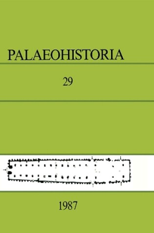 Cover of Palaeohistoria