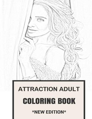 Book cover for Attraction Adult Coloring Book