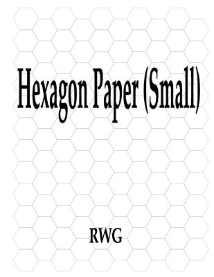 Book cover for Hexagon Paper (Small)