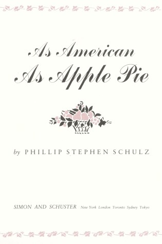 Cover of As American as Apple Pie