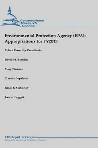 Cover of Environmental Protection Agency (EPA)