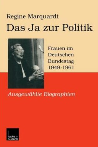 Cover of Das Ja zur Politik