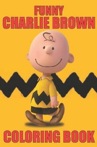 Cover of Funny Charlie Brown Coloring Book