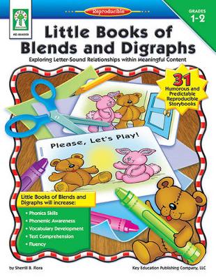 Book cover for Little Books of Blends and Digraphs, Grades 1 - 2