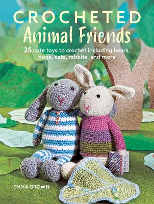 Book cover for Crocheted Animal Friends