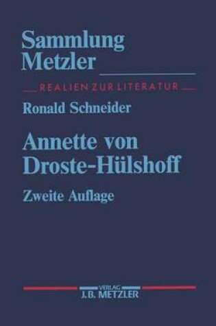 Cover of Annette Von Droste-Hulshoff