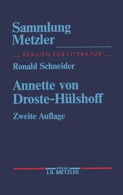 Book cover for Annette Von Droste-Hulshoff