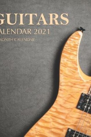 Cover of Guitars Calendar 2021