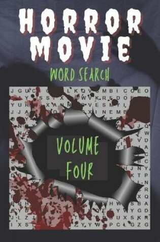 Cover of Horror Movie Word Search Volume Four