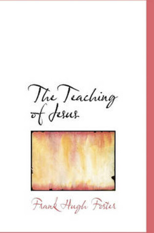 Cover of The Teaching of Jesus