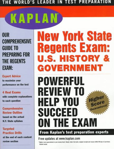 Book cover for New York State Regents Exam, U.S. History and Government