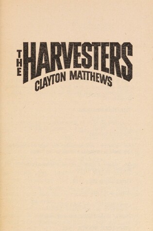 Cover of The Harvesters