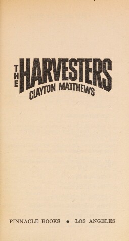 Book cover for The Harvesters