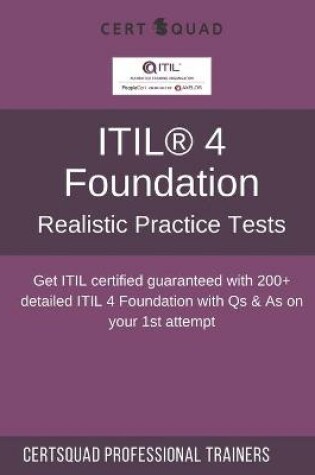 Cover of ITIL(R) 4 Foundation Realistic Practice Tests