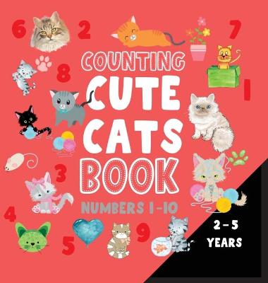 Book cover for Counting cute cats book numbers 1-10