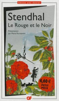 Book cover for Le rouge et le noir (avec dossier)