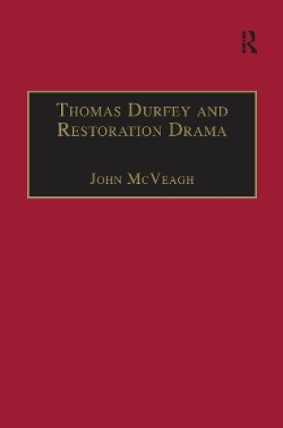 Cover of Thomas Durfey and Restoration Drama