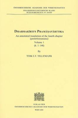 Book cover for Dharmakirtis Pramanavarttika