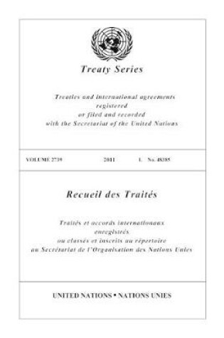 Cover of Treaty Series 2739