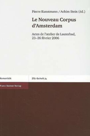 Cover of Le Nouveau Corpus d'Amsterdam