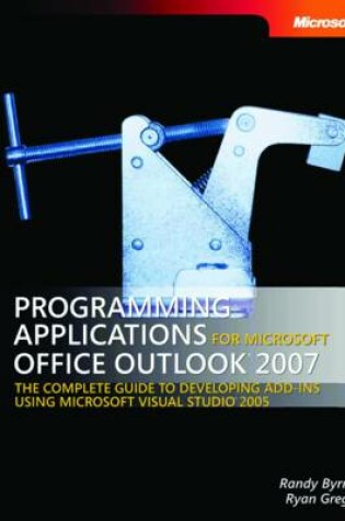 Cover of Programming Applications for Microsoft Office Outlook 2007