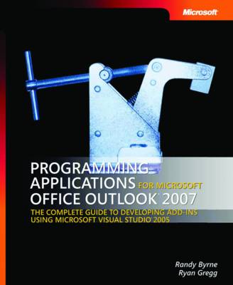 Cover of Programming Applications for Microsoft Office Outlook 2007