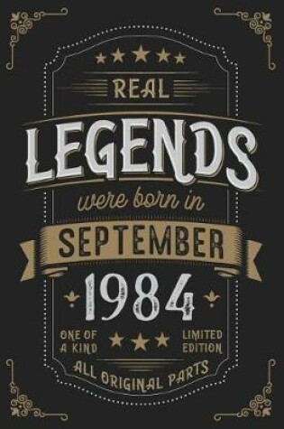 Cover of Real Legends were born in September 1984