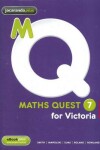 Book cover for Maths Quest 7 for Victoria 3E and EBookPLUS