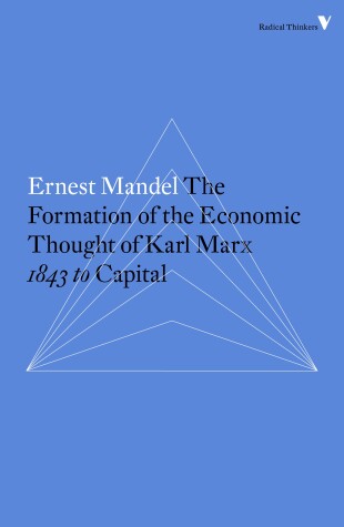 Book cover for Formation of the Economic Thought of Karl Marx