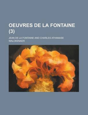 Book cover for Oeuvres de La Fontaine (3)