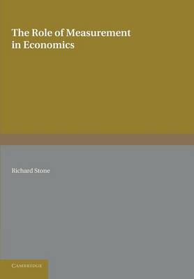 Cover of The Role of Measurement in Economics