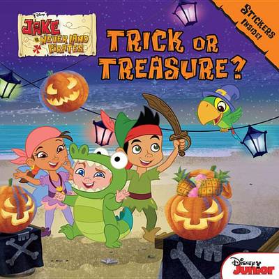 Book cover for Jake and the Never Land Pirates Trick or Treasure?
