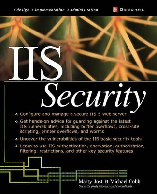 Book cover for IIS Security